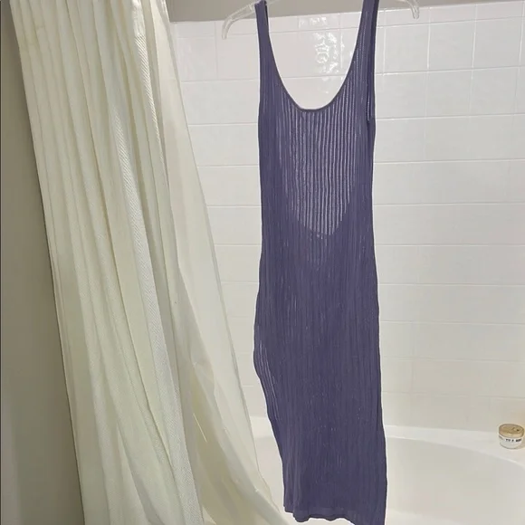 Kulanis kini purple swim coverup S - Picture 4 of 4